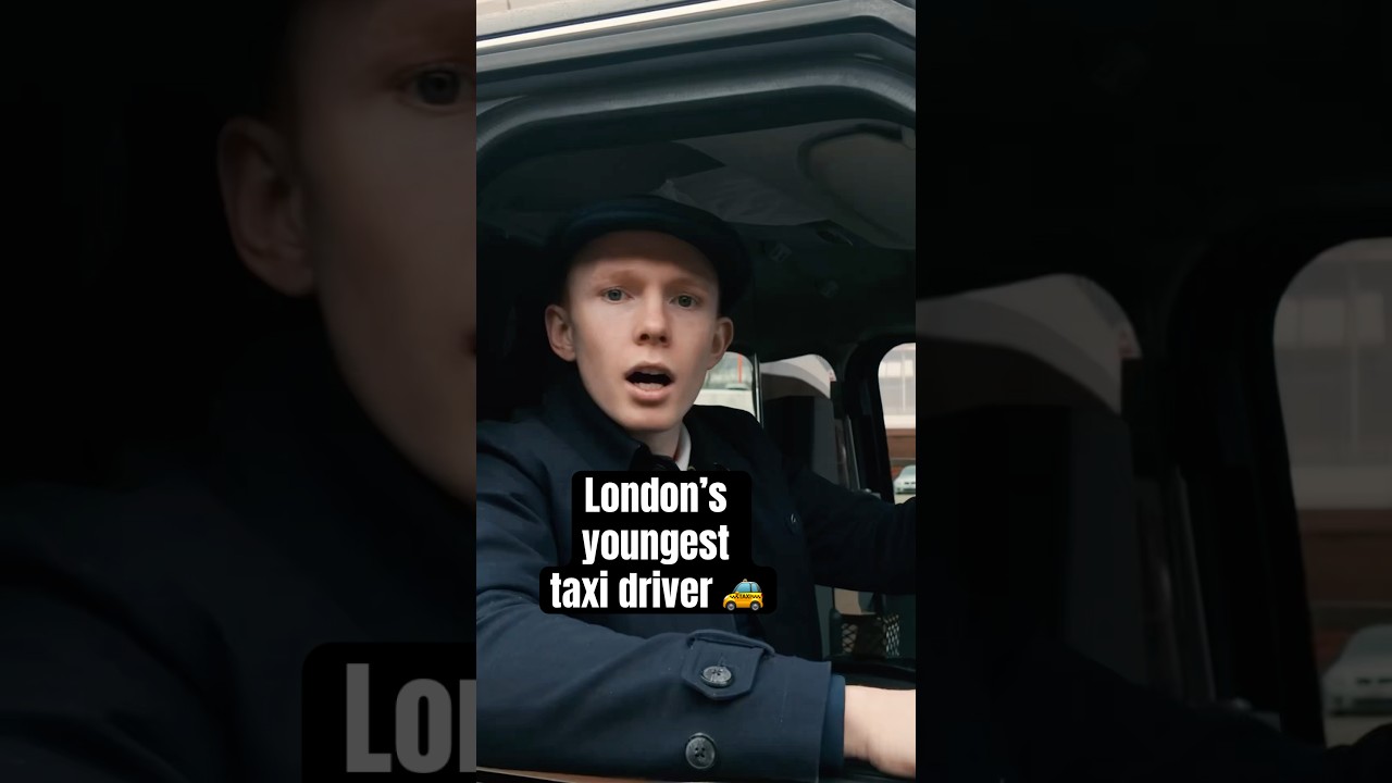 This is London’s youngest taxi driver! preview